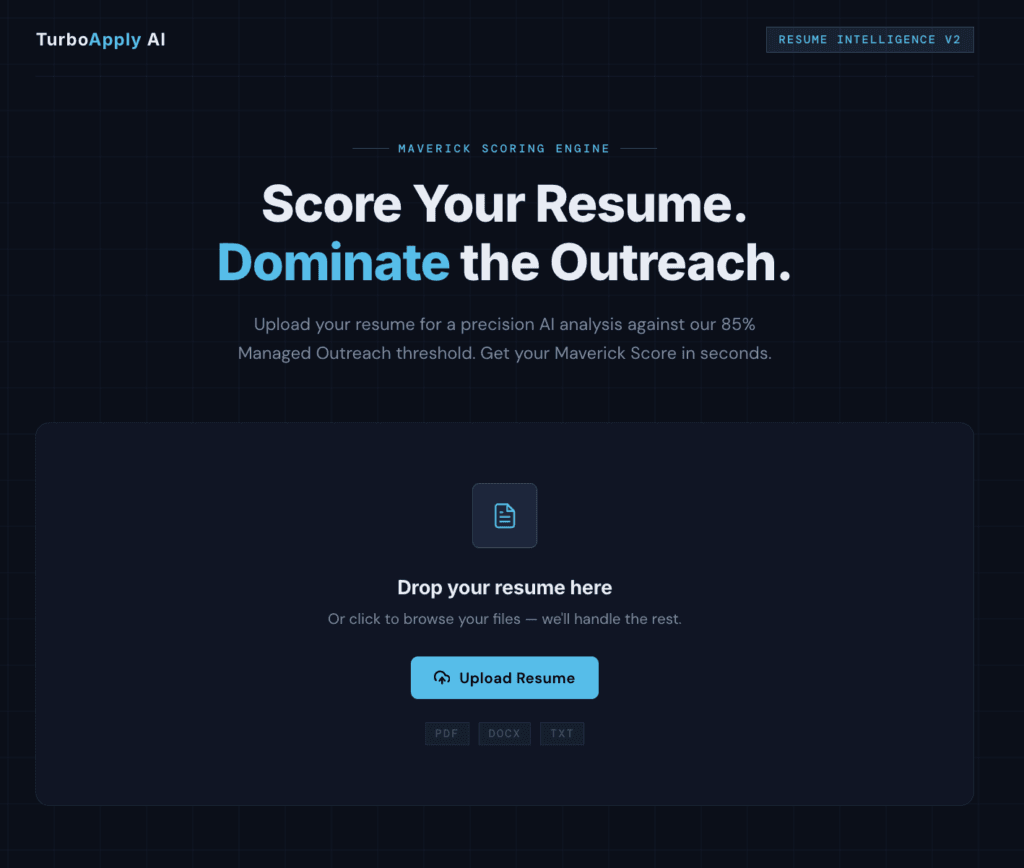 Free ATS Resume Score checker