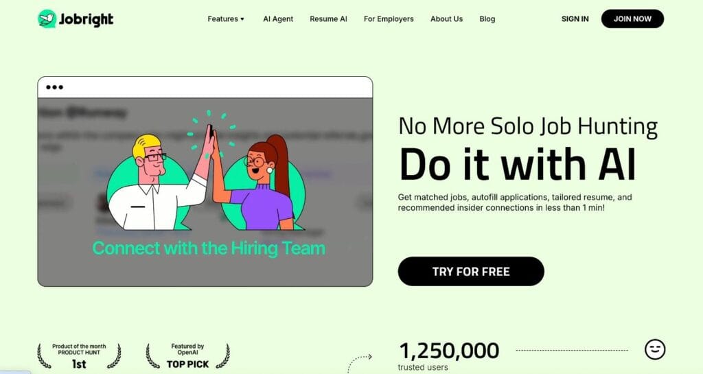 Jobright alternative