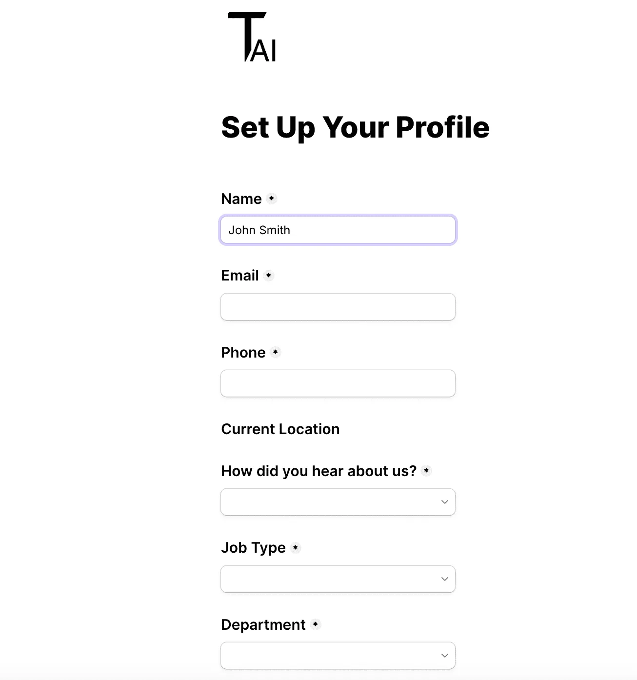 Upload resume